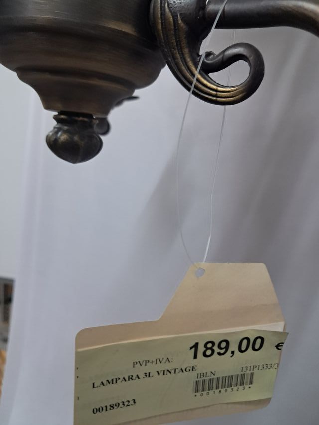 LÁMPARA DE TECHO VINTAGE