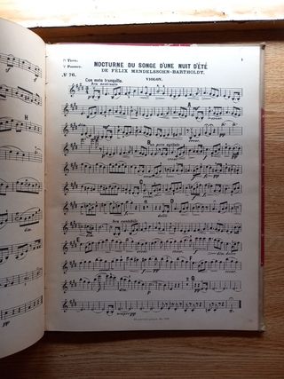 Partituras Litolff piano y violon 