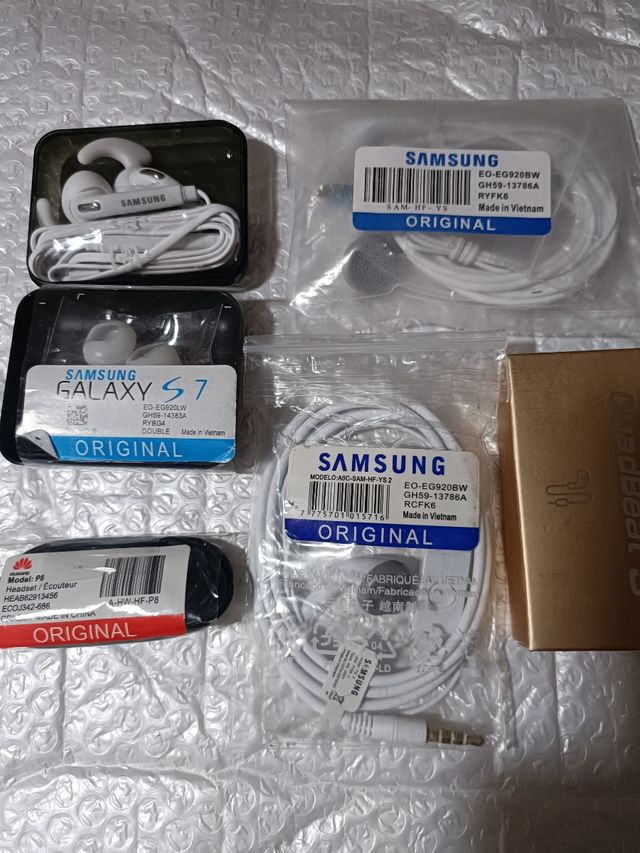 Auriculares Samsung Huawei y LG 