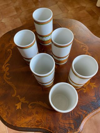 Set Bicchieri dipinti a mano DeRuta