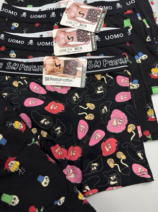 Lote 9 calzoncillos bóxer
