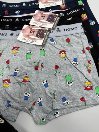 Lote 9 calzoncillos bóxer