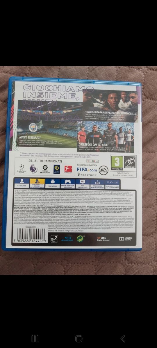 Gioco Fifa 2021 PS4