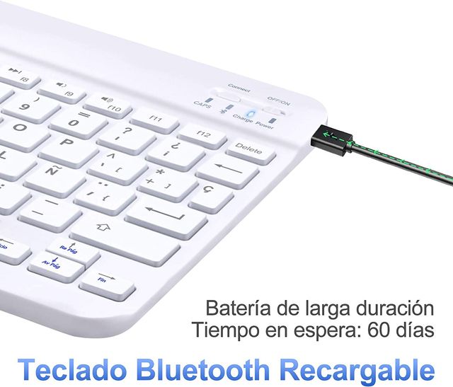 Teclado Bluetooth v3.0  para PC/Smartphone/Tablet