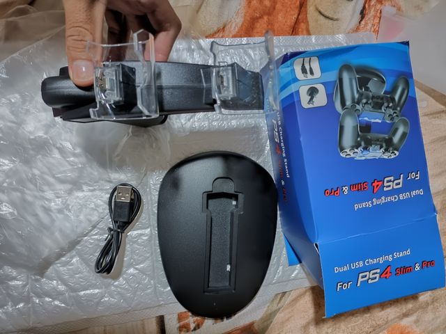 Soporte cargador mandos ps4 PlayStation 