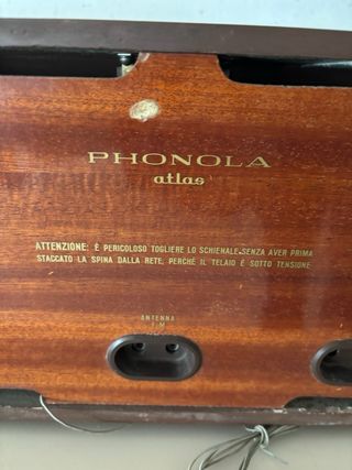 Radio vintage Phonola ATLAS anni 60