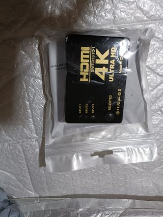 Adaptador HDMI 3 en 1 4k switch 3