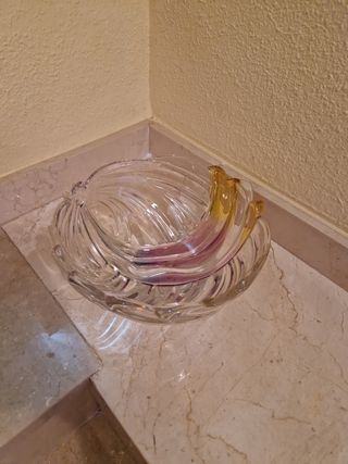 Frutero de cristal