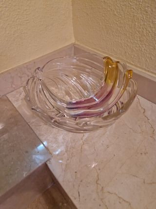 Frutero de cristal