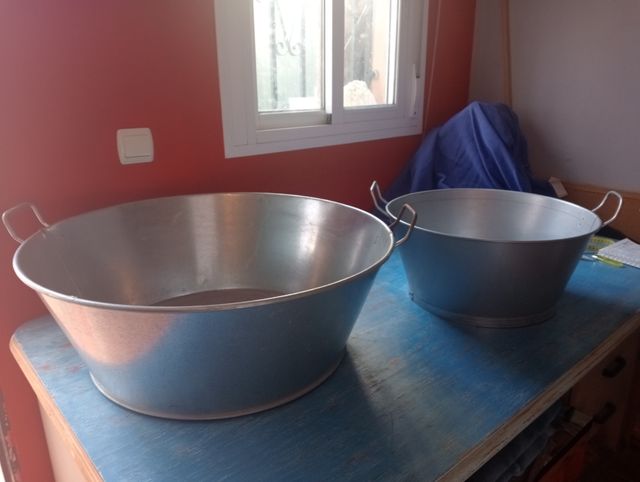 Calderos de hierro galvanizado