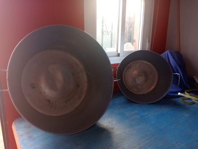 Calderos de hierro galvanizado