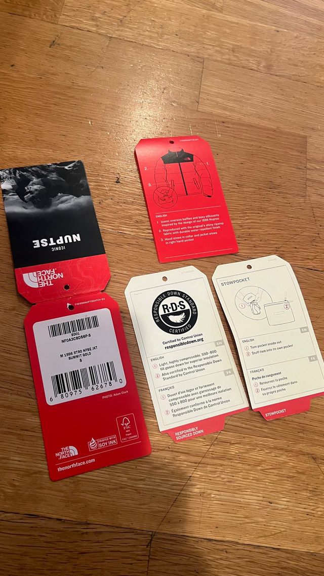 North Face Nupste 1996 original