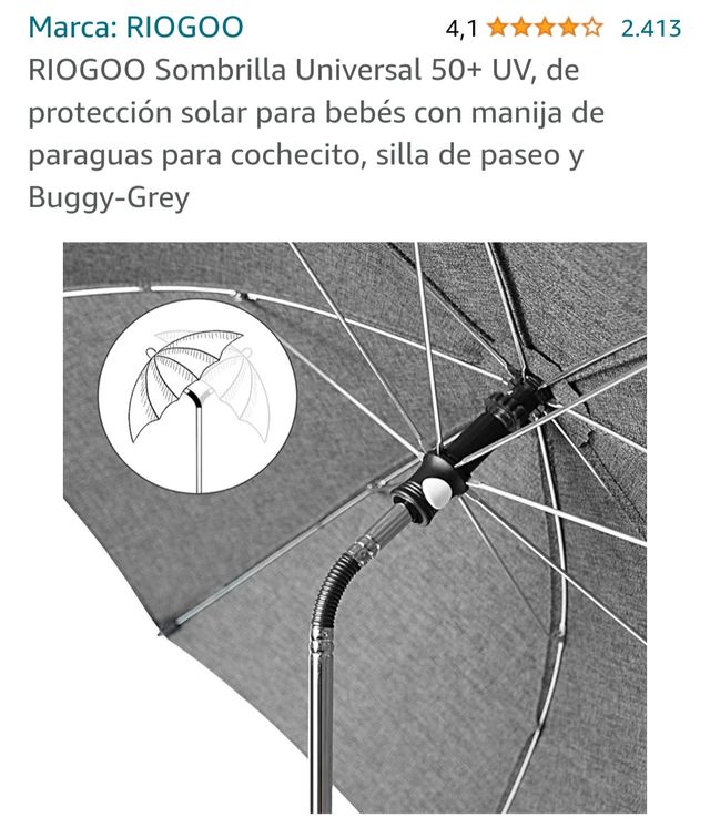 Sombrilla carro universal