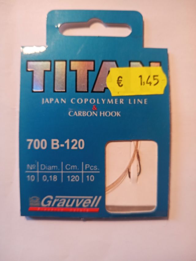 ANZUELOS MONTADOS OFERTA 8x8€ LIQUIDACIÓN TIENDA