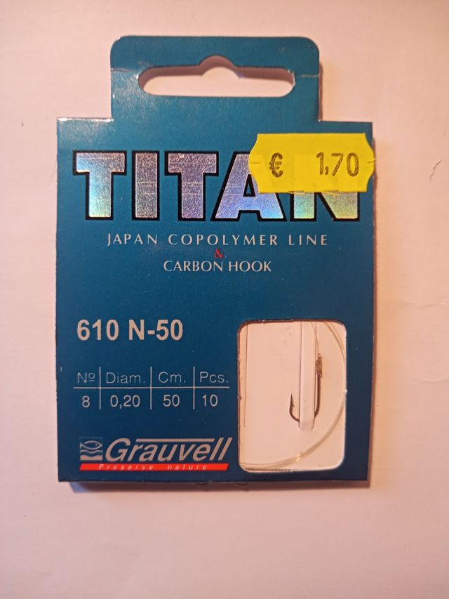 ANZUELOS MONTADOS OFERTA 8x8€ LIQUIDACIÓN TIENDA