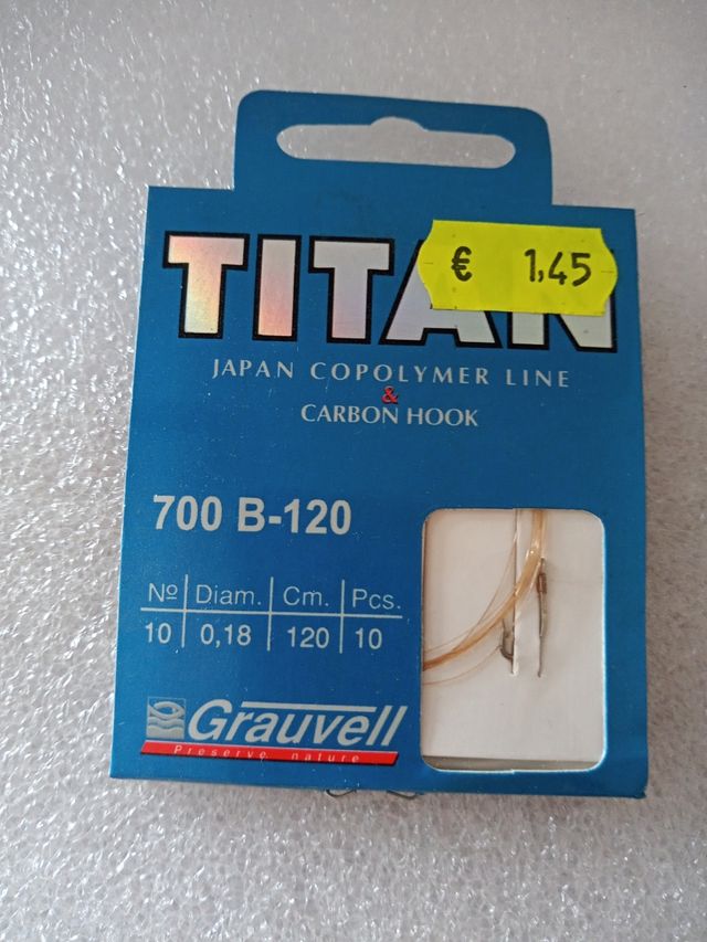 ANZUELOS MONTADOS OFERTA 8x8€ LIQUIDACIÓN TIENDA