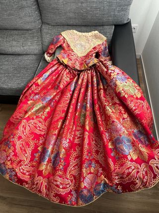Traje fallera Siglo XVIII Rojo
