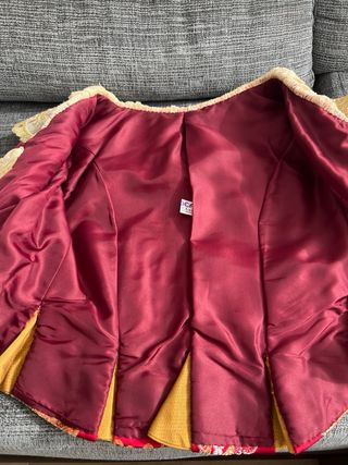 Traje fallera Siglo XVIII Rojo