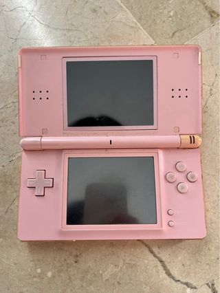 Nintendo ds lite rosa funciona perfecta