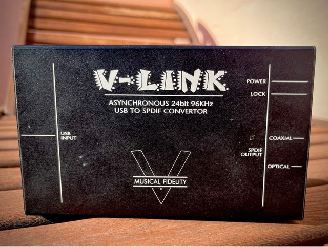 Convertidor USB Musical Fidelity V-Link 24/96