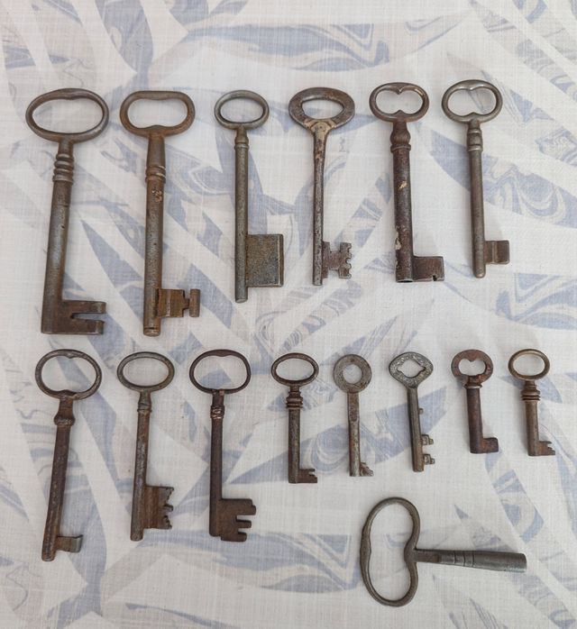 15 llaves antiguas