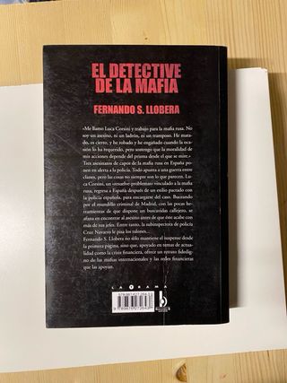 Libro El detective de la Mafia
