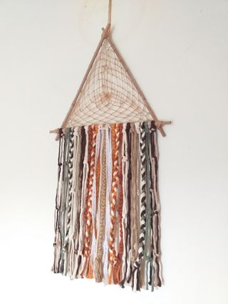 Arazzo macrame Etnico Acchiappasogni Fatto a mano