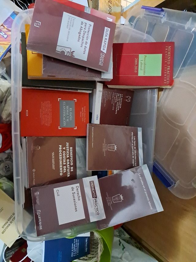 GRAN LOTE Libros juridicos derecho y pca. abogacía