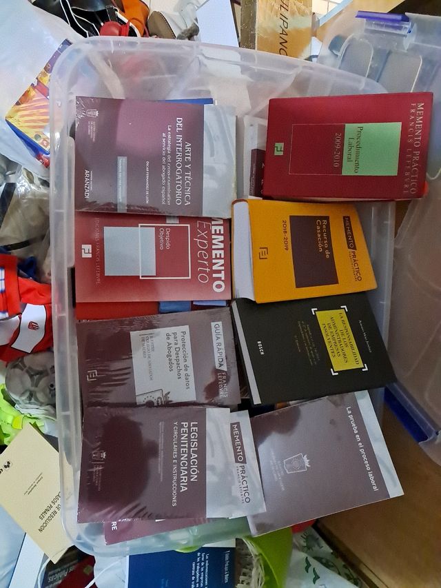 GRAN LOTE Libros juridicos derecho y pca. abogacía