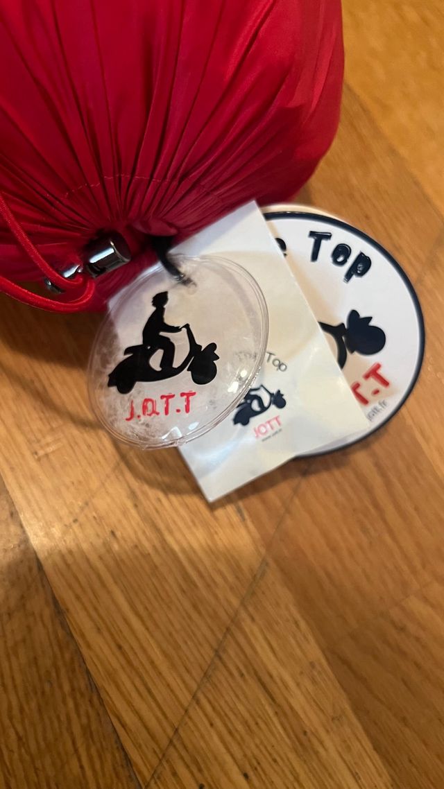 Abrigo JOTT James rojo original