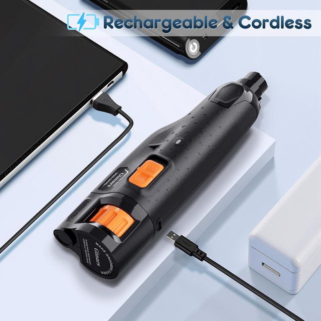 NUEVO - Lima de uñas eléctrica para animales