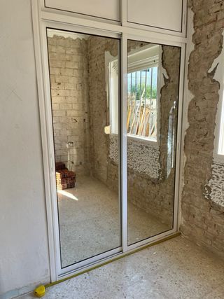 frontal de Armario aluminio