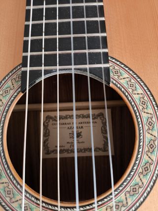 Guitarra amplificada artesana Azahar 141 Azahar