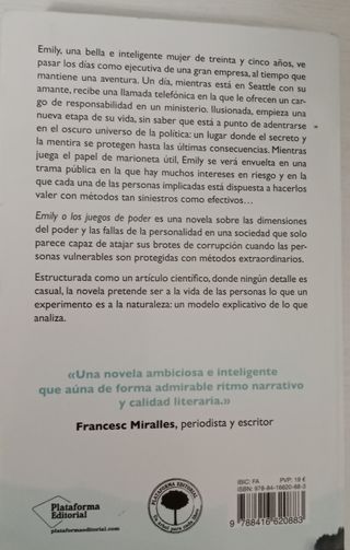 Libro EMILY o los juegos del poder