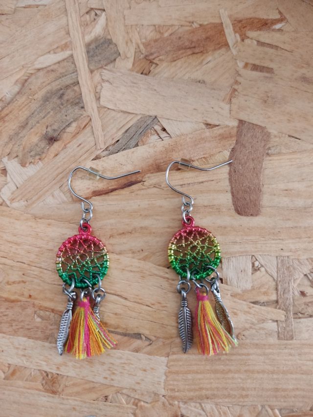 Pendientes atrapasueños