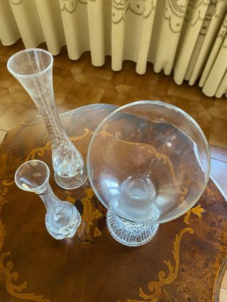 Set vasi Portafiori in vetro