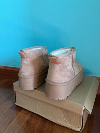 Botas australianas marrones caña baja