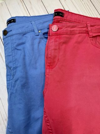 2 Vaqueros talla 44
