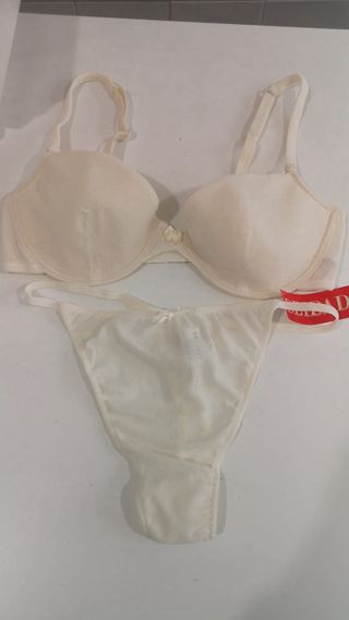 Conjuntos sujetador/braga o tanga. Talla 90B