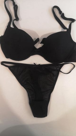 Conjuntos sujetador/braga o tanga. Talla 90B