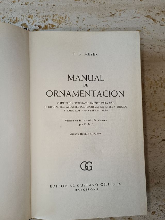 Manual de ornamentación - F. S. Meyer