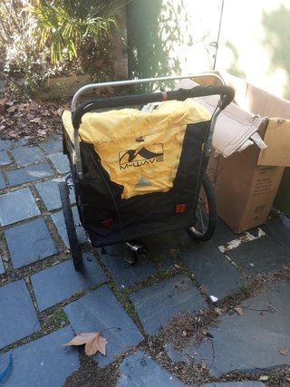 Remolque carro bicicleta