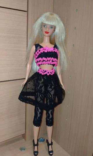 Barbie vintage Barbie very Velvet con outfit fancy