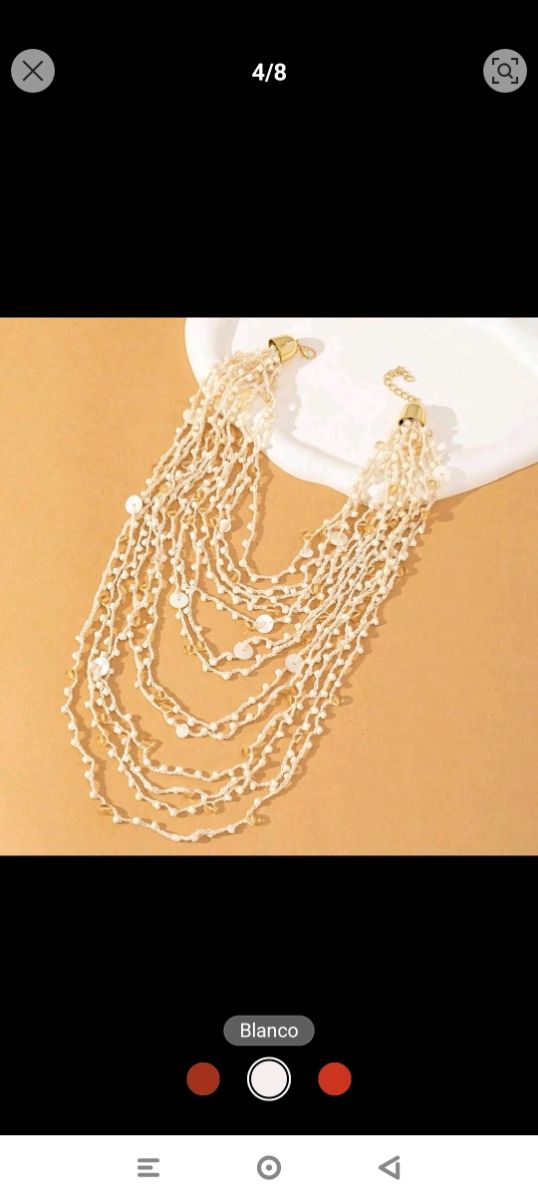 Collas nudos cascada