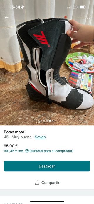 Botas de moto