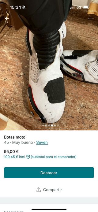Botas de moto