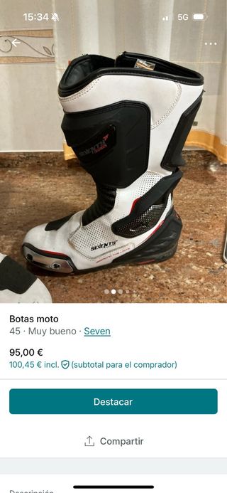 Botas de moto