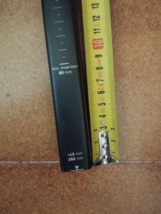 Tija carbono BMC D Shape