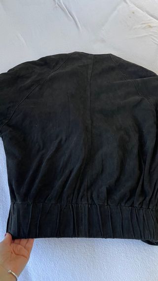 Chaqueta Antelina Negra