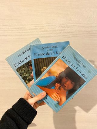 el niño de 5 y 6 años de 7 y 8 de 11 y 12